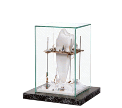 Vitrína Staveniště stoličky