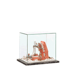 Vitrína Staveniště chrupu, velká